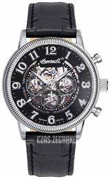 Ingersoll Czarny/Skóra Ø38 mm IN1413BKBK