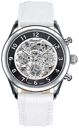 Ingersoll Czarny/Skóra Ø38 mm IN1413BKWH