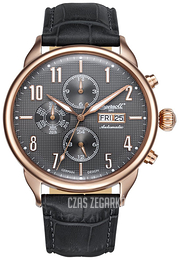 Ingersoll Szary/Skóra Ø44 mm IN1415RGY