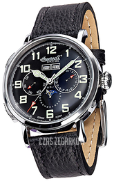 Ingersoll Czarny/Skóra Ø44 mm IN1917SBK