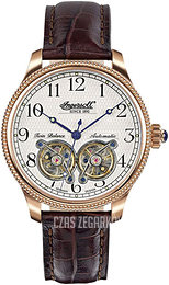 Ingersoll Biały/Skóra Ø47 mm IN3103RWH