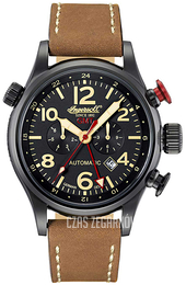 Ingersoll Czarny/Skóra Ø46 mm IN3218BBK