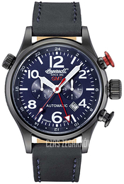 Ingersoll Niebieski/Skóra Ø46 mm IN3218BBL