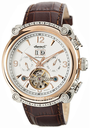 Ingersoll Biały/Skóra Ø45 mm IN6907RWH