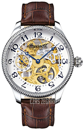 Ingersoll Biały/Skóra Ø44 mm IN7902WHG