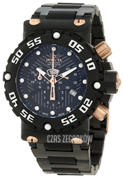 Invicta Subaqua Czarny/Guma Ø50 mm 0404