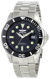Invicta Pro Diver Czarny/Stal Ø43 mm 0590