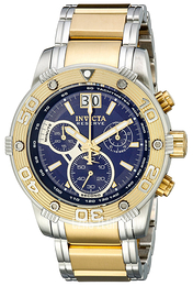 Invicta Reserve Niebieski/Pozlacana Ø47 mm 0761