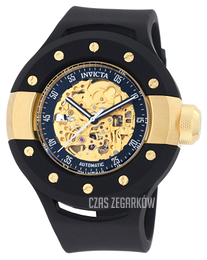 Invicta Automatic Żółte złoto/Guma Ø52 mm 0868