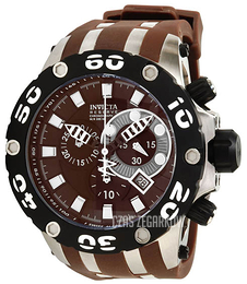 Invicta Subaqua Reserve Brązowy/Guma Ø51 mm 0907