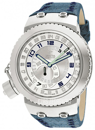 Invicta Reserve Srebrny/Skóra Ø50 mm 10009