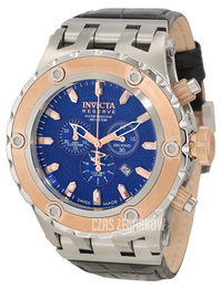 Invicta Subaqua Reserve Niebieski/Skóra Ø52 mm 10081