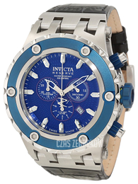 Invicta Subaqua Reserve Niebieski/Skóra Ø52 mm 10085