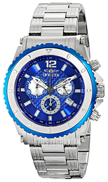 Invicta II Niebieski/Stal Ø46 mm 1009