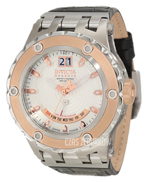 Invicta Subaqua Reserve Srebrny/Skóra Ø52 mm 10098