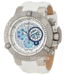 Invicta Subaqua 3 Biały/Skóra Ø50 mm 10201