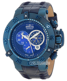 Invicta Subaqua 3 Niebieski/Skóra Ø50 mm 10203