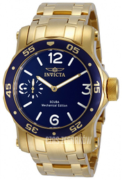 Invicta Pro Diver Niebieski/Stal w odcieniu złota Ø48 mm 10368