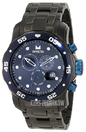 Invicta Pro Diver Czarny/Stal Ø48 mm 10374