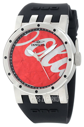 Invicta DNA Czerwony/Guma Ø40 mm 10437
