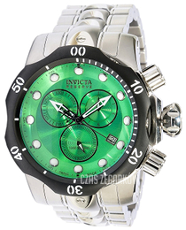 Invicta Venom Zielony/Stal Ø53.7 mm 10532
