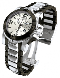Invicta Excursion Reserve Srebrny/Stal Ø44 mm 10536