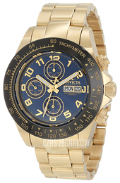 Invicta Speedway Niebieski/Stal w odcieniu złota Ø45 mm 10937
