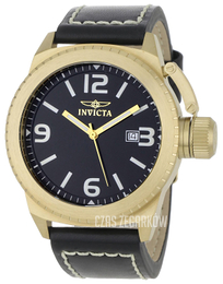 Invicta Corduba Czarny/Skóra Ø46 mm 1111