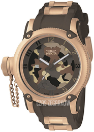 Invicta Russian Diver Wielokolorowy/18 karatowe różowe złoto Ø52 mm 11342