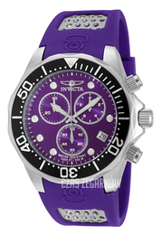 Invicta Pro Diver Purpurowy/Guma Ø47 mm 11477