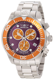 Invicta Pro Diver Purpurowy/Stal Ø47 mm 11488