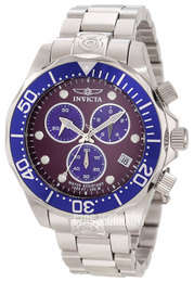 Invicta Pro Diver Purpurowy/Stal Ø47 mm 11489