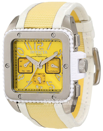 Invicta Cuadro Żółty/Skóra 11575