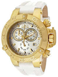 Invicta Subaqua Srebrny/Skóra Ø42 mm 11616
