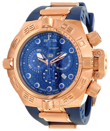 Invicta Subaqua Niebieski/Stal w kolorze różowego złota Ø50 mm 11799