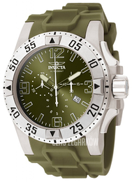 Invicta Excursion Zielony/Guma Ø49.5 mm 11902