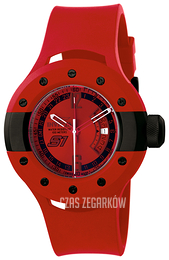 Invicta S1 Rally Czerwony/Guma Ø52 mm 11997
