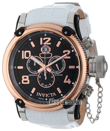 Invicta Russian Diver Czarny/Skóra Ø52 mm 12091