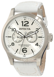 Invicta Specialty Srebrny/Skóra Ø48 mm 12170