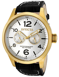 Invicta Specialty Srebrny/Skóra Ø48 mm 12172