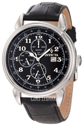 Invicta Vintage Czarny/Skóra Ø45 mm 12213
