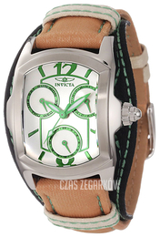 Invicta Lupah Srebrny/Skóra 12283