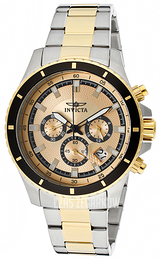 Invicta Pro Diver Żółte złoto/Stal w odcieniu złota Ø45 mm 12456