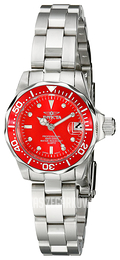 Invicta Pro Diver Czerwony/Stal Ø23.5 mm 12522