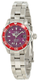 Invicta Pro Diver Purpurowy/Stal Ø24 mm 12523