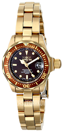 Invicta Pro Diver Brązowy/Stal w odcieniu złota Ø23.5 mm 12524