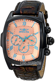 Invicta Lupah Różowe złoto/Skóra 12645