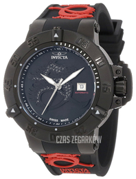 Invicta Subaqua Czarny/Guma Ø50 mm 12857