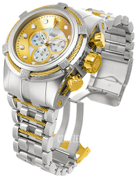 Invicta Jason Taylor Bolt Żółte złoto/Stal Ø53 mm 12952