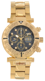 Invicta Subaqua Czarny/Stal w odcieniu złota Ø47 mm 13031